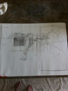 DanaMajor matrix sketch to ground